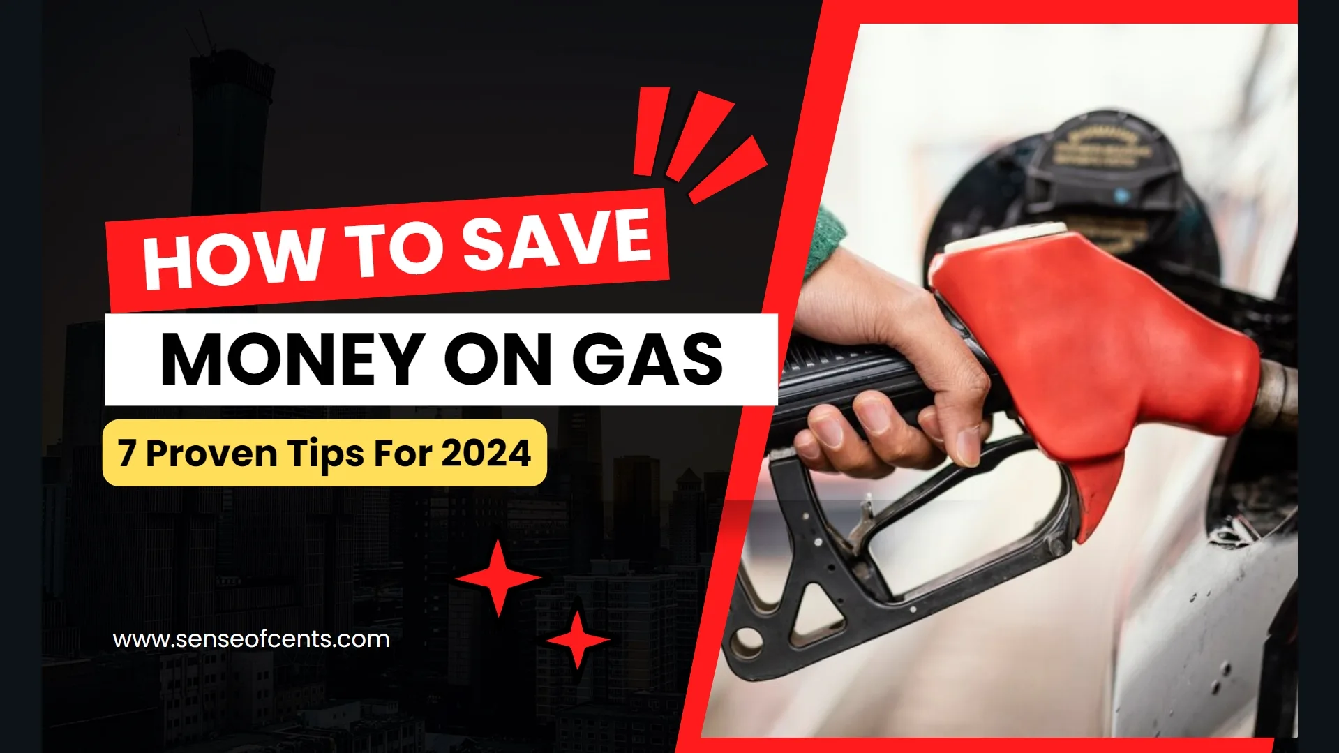 How To Save Money On Gas | Sense Of Cents